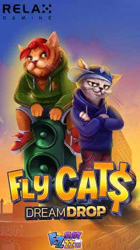 Fly Cats Dream Drop ทดลองเล่นสล็อต ค่าย Relax Gaming เกมใหม่ มาแรง2023