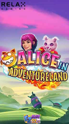 Icon Alice In Adventureland ทดลองเล่นสล็อต ค่าย Relax Gaming เกมใหม่ มาแรง2023
